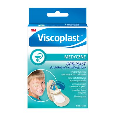 Viscoplast, Opti-Plast für empfindliche Haut, 5 Stk.