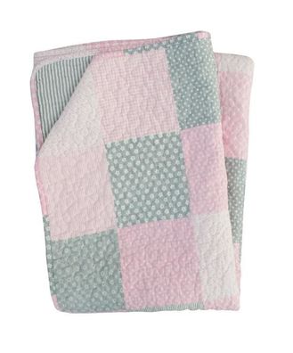 Decke / Quilt pink patchwork, QT131 1 St