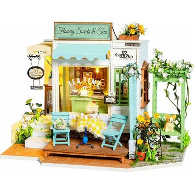 Robotime Rolife DYI House: Café Flowery Sweets & Teas