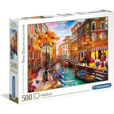 Clementoni Puzzle Sonnenuntergang über Venedig 500 Teile