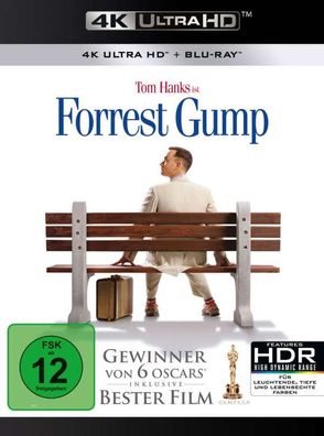 Forrest Gump (Ultra HD Blu-ray & Blu-ray) - ParamountCIC 8315697 - (Ultra HD Blu-ray