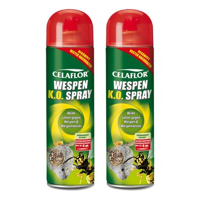 Celaflor Wespen K.O. Spray - 2x 500 ml
