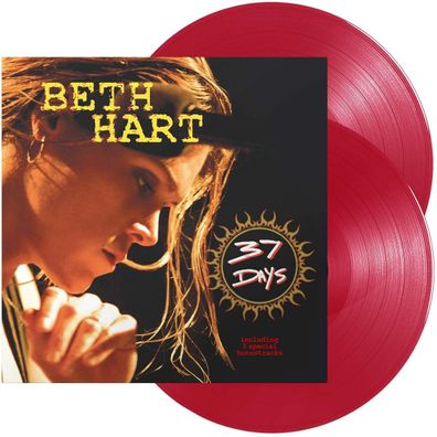 Beth Hart: 37 Days (Reissue) (Limited Edition) (Transparent Red Vinyl) - - (LP / #)