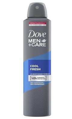 Dove Men + Care Deodorant, Cool Fresh, 150 ml - Langanhaltender Frischeschutz