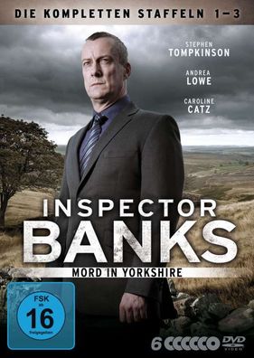 Inspector Banks Staffel 1-3 - WVG 7776614POY - (DVD Video / TV-Serie)