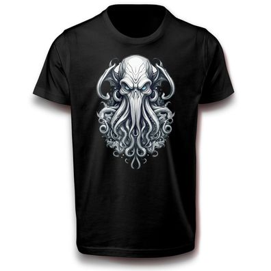 Cthulhu-Mythos Monster Tod Mischwesen Lovecraft Science Fiction T-Shirt