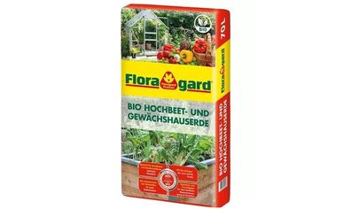 0,31€/ L) Floragard Bio Hochbeet- und Gewächshauserde 70 L Blumenerde Spezialerd