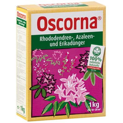 12,80€/ kg) Oscorna Rhododendren-, Azaleen- und Erikadünger 1 kg