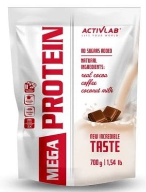 Mega PROtein Schokolade - 700g hochwertiges Muskelaufbauprotein
