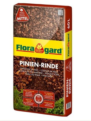 0,40€/ L) Floragard Pinien-Rinde mittel, 15-25 mm 60 L