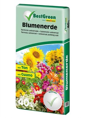 0,41€/ L) BestGreen Blumenerde 40 L