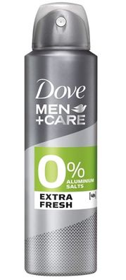 Dove Men + Care Extra Fresh Antiperspirant, 150ml - Zuverlässiger Schutz