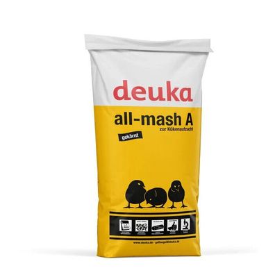 1,04€/ kg) Deuka All-Mash A gekörnt ohne Cocc. 25 kg Kükenaufzucht Kükenfutter