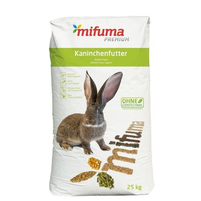 0,99€/ kg) Mifuma Basis 25 kg Kaninchenfutter kleine Rassen 3 mm Pellets