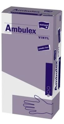 Ambulex Vinyl XS, 100 Stück - Medizinische Vinyl-Handschuhe