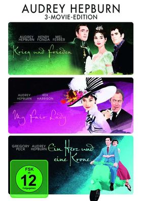 Audrey Hepburn 3 Movie Edition - Paramount Home Entertainment 8459121 - (DVD Video...