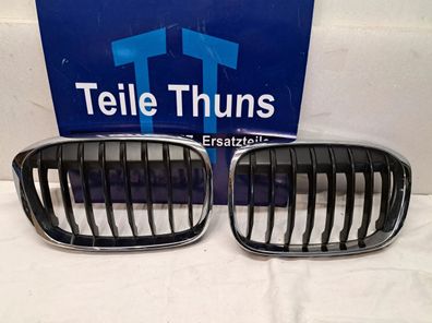 Original BMW Niere Ziergitter Grill BMW X1 F48 7383363