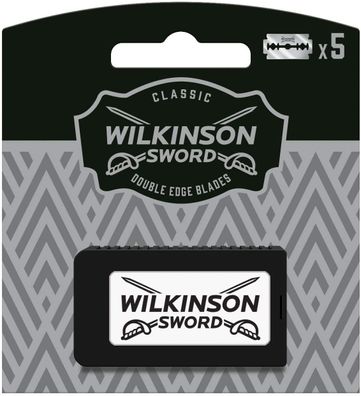 Wilkinson Sword Classic Vintage Edition - 5 Stück Herrenrasierer Klinge