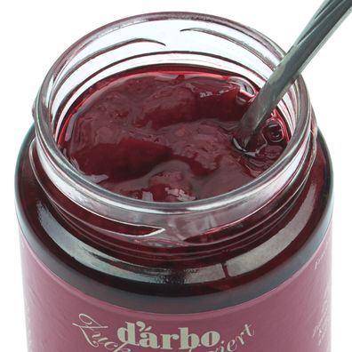 Food-United DARBO Fruchtaufstrich Zuckerreduziert Himbeer 1/3 weniger Zucker 4x 250g