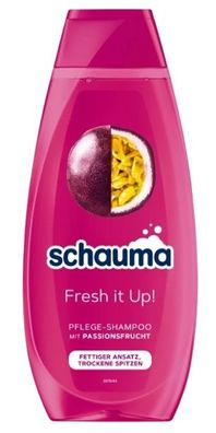 Schauma Frischekick! Shampoo, 400 ml - Für langanhaltende Frische & Glanz