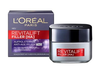 L'Oréal Revitalift Filler Faltencreme, 50 ml