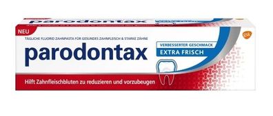 Parodontax Frische Zahnpasta mit Fluor, 75 ml - Für gesundes Zahnfleisch