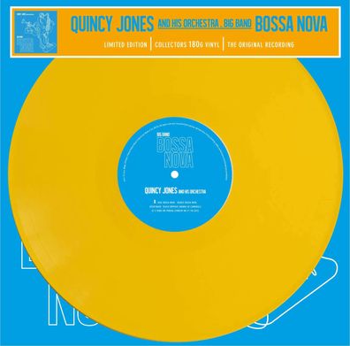 Quincy Jones: Big Band Bossa Nova (180g) (Limited Numbered Edition) (Yellow Vinyl)...
