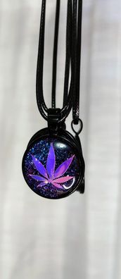 Handmade Cannabis Hanfblatt- Weed Halskette | Cannabis Anhänger