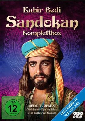 Sandokan - Komplettbox (DVD) Restored Version Tiger von Malaysia & Rückkehr des ...