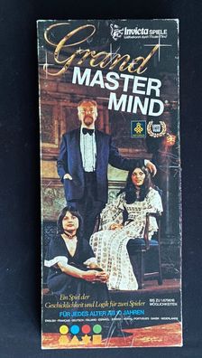 Grand Master Mind Spiel des Jahres Invicta 1974 Geschicklichkeitsspiel