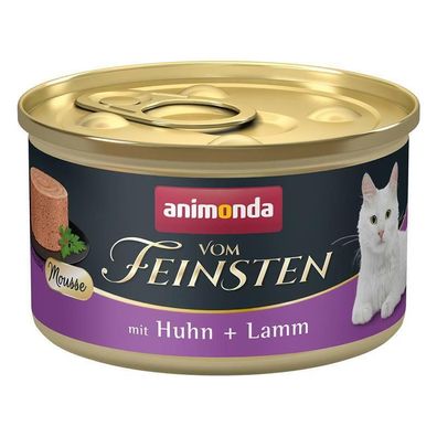 Animonda vom Feinsten Adult Huhn & Lamm 24 x 85g (17,60€/ kg)