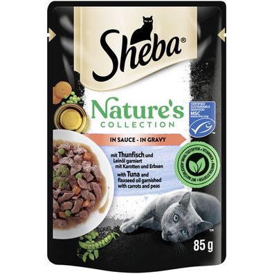 Sheba Natures Collection mit Thunfisch in Sauce 56 x 85g (16,79€/ kg)
