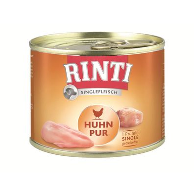 Rinti Dose Singlefleisch Huhn Pur 12 x 185g (16,17€/ kg)