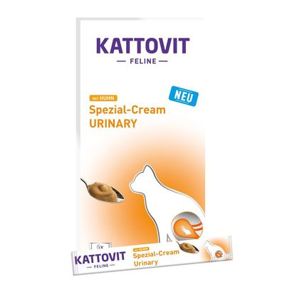 Kattovit Urinary mit Huhn Spezial-Cream 66 x 15g (38,28€/ kg)