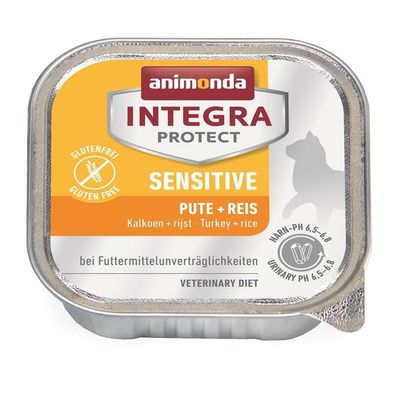Animonda Integra Protect Sensitive mit Pute & Reis 16 x 100g (21,19€/ kg)