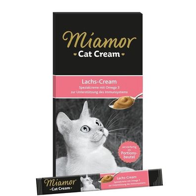 Miamor Cat Snack Lachs-Cream 132 x 15g (33,28€/ kg)