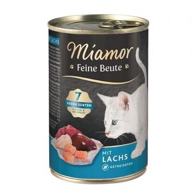 Miamor Dose Feine Beute Lachs 24 x 400 g (7,28€/ kg)