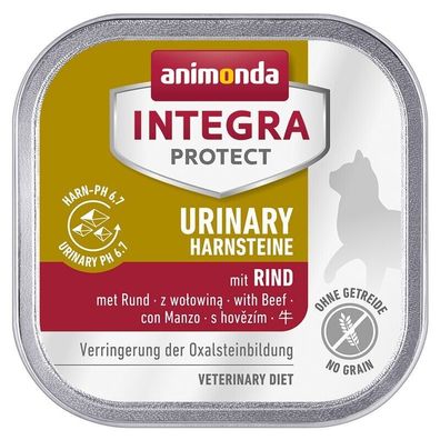 Animonda Integra Protect Adult Urinary Struvitstein Rind 32 x 100g (17,47€/ kg)