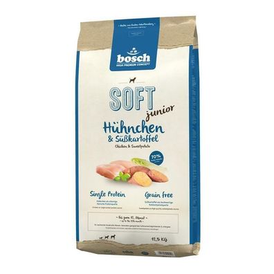 Bosch Soft Junior Hühnchen & Süßkartoffel 2 x 12,5 Kg (8,00€/ kg)