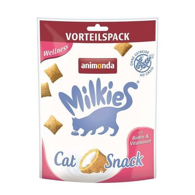 Animonda Snack Milkie Knusperkissen Wellness 12 x 120g (38,82€/ kg)