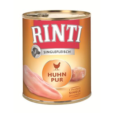 Rinti Dose Singlefleisch Huhn Pur 6 x 800g (10,40€/ kg)