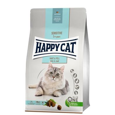 Happy Cat Sensitive Haut & Fell 2 x 4 kg (9,49€/ kg)