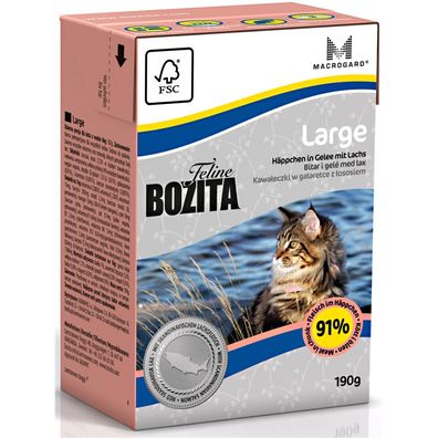 Bozita Cat Large 32 x 190g (9,85€/ kg)