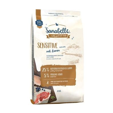 Sanabelle Sensitive Lamm 4 x 2 kg (15,74€/ kg)