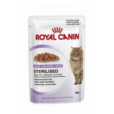 Royal Canin Feline Portionsbeutel Multi Sterilised in Gelee 24 x 85g (29,36€/ kg)