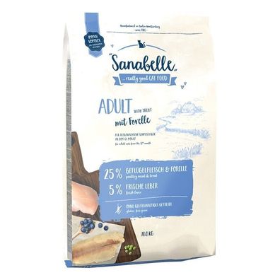 Sanabelle Adult Forelle 2 x 10 kg (8,50€/ kg)