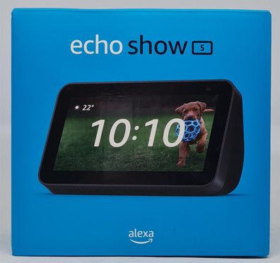 Amazon Echo Show 5, 2. Generation (2021) Smart Display mit Alexa, 2-MP-Kamera - ...