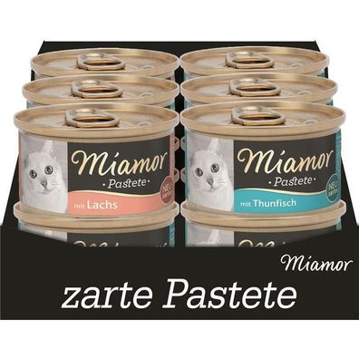 Miamor Dose Pastete MP Fisch 120 x 85 g (12,74€/ kg)