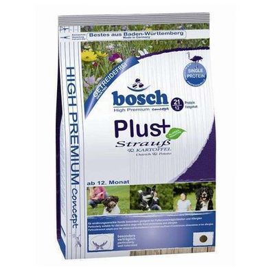 Bosch Plus Strauß & Kartoffel 4 x 2,5 kg (9,99€/ kg)