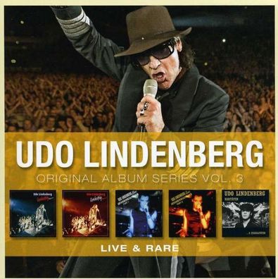 Udo Lindenberg & Das Panikorchester: Original Album Series Vol.3 (Live & Rare) - Rhi